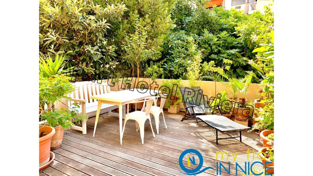 Aparthotel Riviera - Grimaldi Coeur De Ville - Large Studio Ac With Bigger South Terrace - Hyper Centre - Terrasse Esprit ニース エクステリア 写真