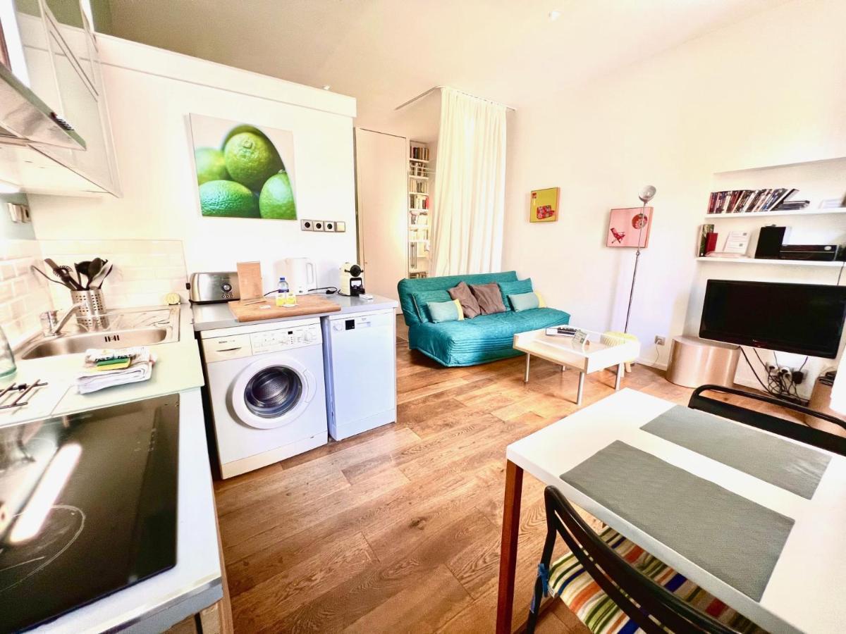 Aparthotel Riviera - Grimaldi Coeur De Ville - Large Studio Ac With Bigger South Terrace - Hyper Centre - Terrasse Esprit ニース エクステリア 写真