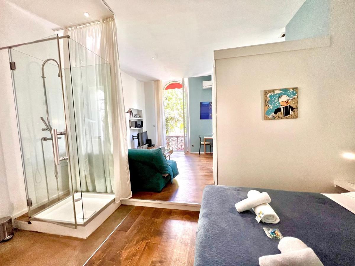 Aparthotel Riviera - Grimaldi Coeur De Ville - Large Studio Ac With Bigger South Terrace - Hyper Centre - Terrasse Esprit ニース エクステリア 写真